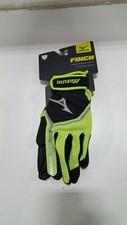 Mizuno Finch damskie rękawiczki battingowe | młodzieżowe małe | neonowe zielone