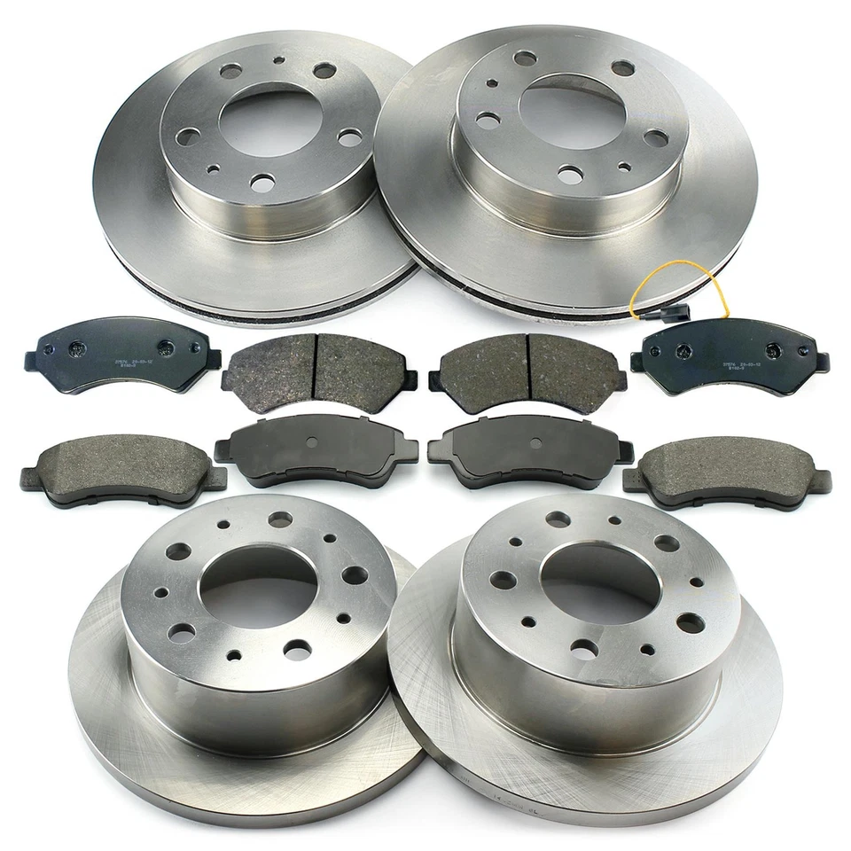 Bremsscheiben + Bremsbeläge VA + HA für Citroen Jumper Fiat Ducato Peugeot Boxer - Bild 2 von 4