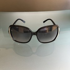 FENDI Women FS5098 001 Oversized Square Sunglasses Black Gray Gradient UV400