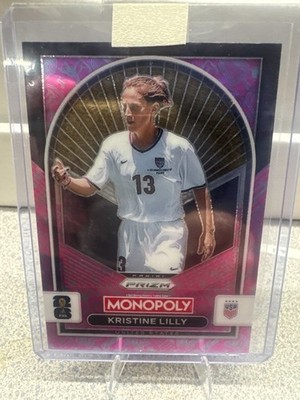 2026 Panini Prizm FIFA World Cup Card #87 Kristine Lilly - US, Pink Stars