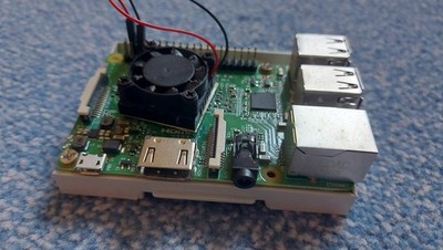 Raspberry Pi 3 Model B+, 1GB RAM, Netzteil , Hutschienengehäuse