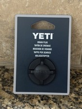 Yeti Cooler Drain Plug 1-Pack V2 Black Brand New
