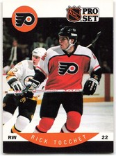 1990-91 Pro Set #225 Rick Tocchet Philadelphia Flyers