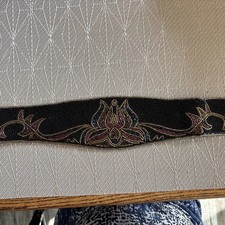 Beautiful Vintage Hand Beaded Cummerbund Belt La Regale
