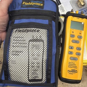 Fieldpiece SDMN6 Dual Port Manometer and Pressure Switch Tester