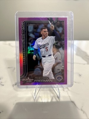 2025 Topps: Update-ASG/Pink Rainbow Foil #ASG-4 Freddie Freeman 