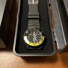 Luminox 3001 Watch 43mm CARBONOX Ronda 515 Quartz 200m Swiss Made 70th