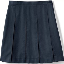 School Uniform Girls Box Pleat Skirt Below the Knee-NEW Size 14