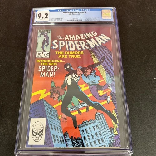 Amazing Spider-Man #252 CGC 9.2 White Pages