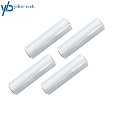 4 Rolls 18"  1500 ft Stretch Film, 60 Gauge Heavy Duty Shrink Film Stretch Wrap