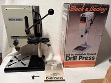 BLACK AND DECKER MODEL 9414 DRILL PRESS WITH BOX
