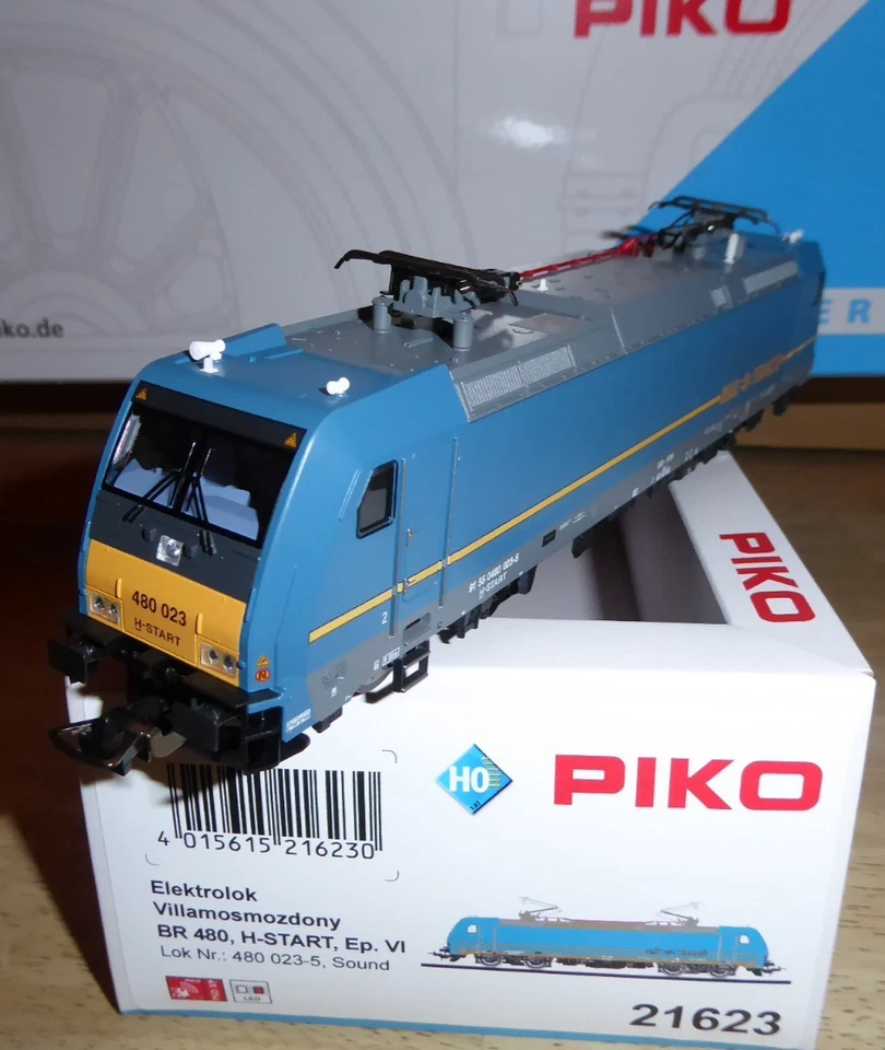 Piko 21623 H0 DCC Sound Electric Locomotive Rh 480 Der Máv-trakcio Epoch 5/6 - Image 4 of 4