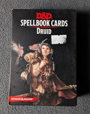 D&D Spellbook Cards Druid Version 3 GF9 73917 131 Cards Dungeons Dragons