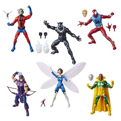 HASBRO MARVEL LEGENDS SUPER HEROES VINTAGE WAVE 2 SEALED CASE 6