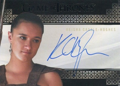 Game Of Thrones Staffel 7 Autogrammkarte [VS] Keisha Castle - Hughes als Obara Sand
