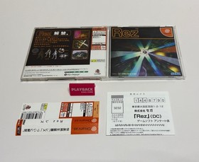 Rez DC Sega Dreamcast Japan Import