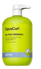 DevaCurl No Poo Original Zero Lather Cleanser 12oz / Free Nail File