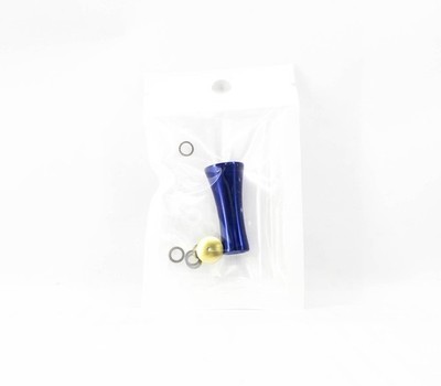 Rev Handle Knob Aluminium M 32mm Dark Blue Shimano A Daiwa S (4513)