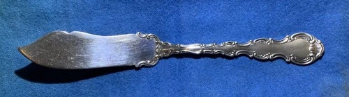 Gorham Strasbourg Sterling Silver Master Butter Knife - Flat Handle - Old Marks