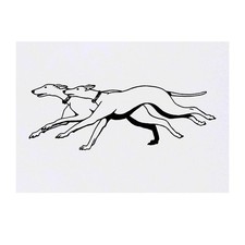 'Running Greyhounds' Temporary Tattoos / Transfers TO00043264 