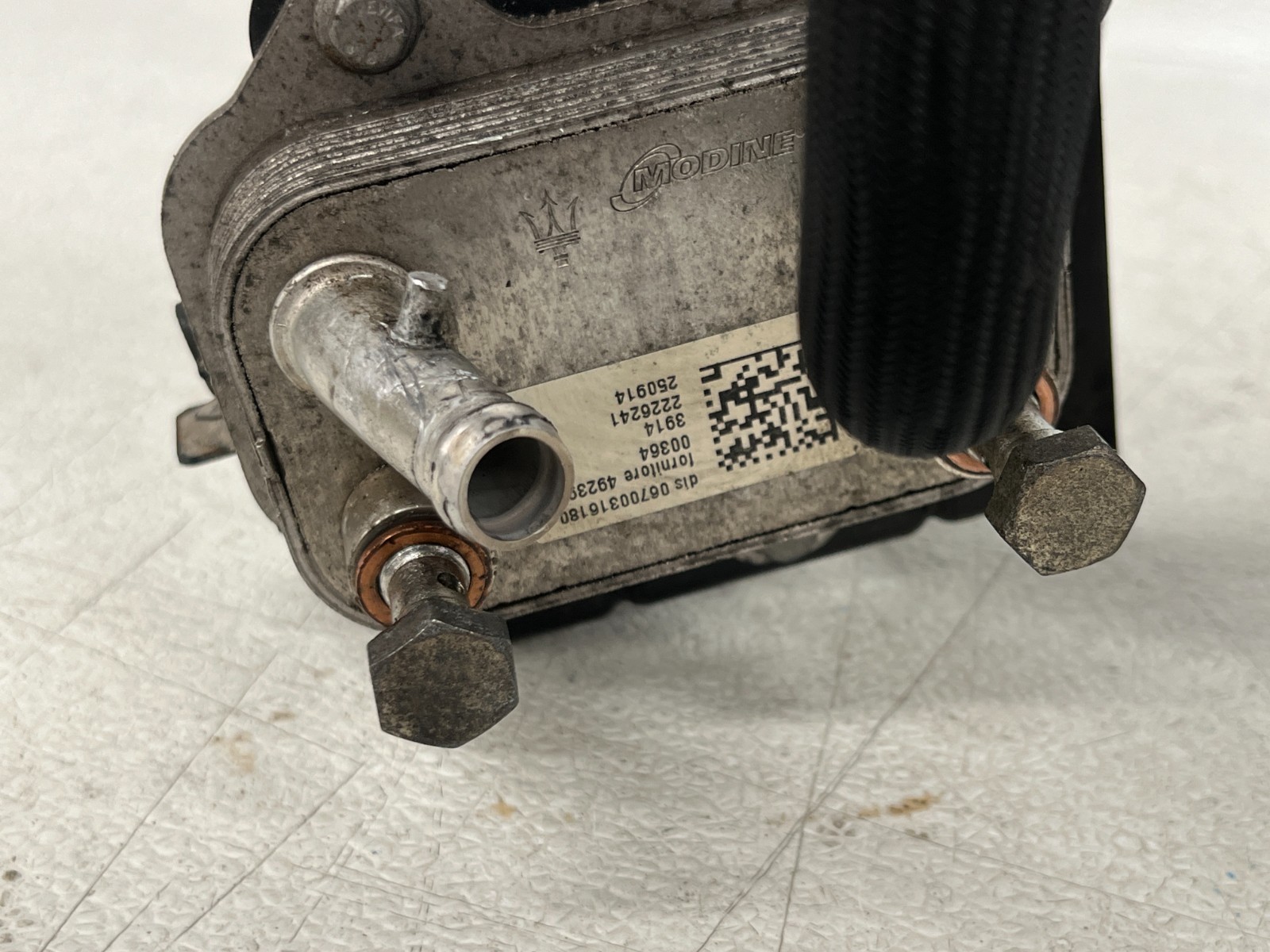 ⭐14-24 MASERATI QUATTROPORTE ENGINE COOLANT WATER PUMP W/ OIL COOLER OEM LOT2638