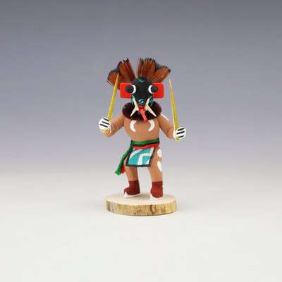 INDIANER SCHWARZER OGER KACHINA VON ADRIAN LEON