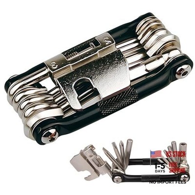 17 in 1 Bike Multi Tool Kit with Chain Breaker Ergonomic And Lightweight MTB