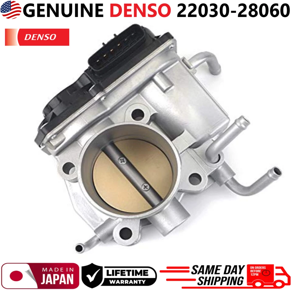 DENSO Throttle Body For 2006-2010 Toyota Camry Corolla RAV4, 22030-28060 GENUINE - Image 4 of 4