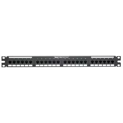 Panduit Dp24688tgy Patch Panel, Cat 6, Rack Mt, 24 Port