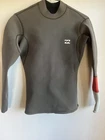 Womens Billabong Black Revolution Wetsuit Top Size AU 6 (US 2)