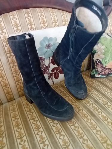 Made In Hungary Vintage Woman's Boots ( Lamax ,Montana ) 8 Lined - Picture 2 of 16