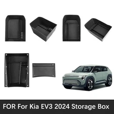 For Kia EV3 2024 2025 2026 Center Console Armrest LHD RHD Storage Box