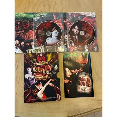 Moulin Rouge Truth Beauty Freedom Love 2 DVD Box Set Nicole Kidman Ewan McGregor