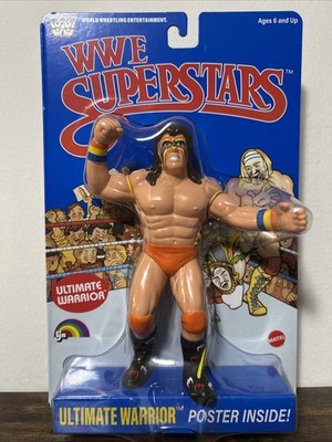 WWE LJN MATTEL SUPERSTARS ULTIMATE WARRIOR 8'' ACTION FIGURE BLUE CARD SHIPS NOW
