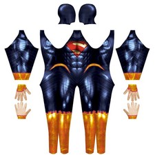 Absolute Universe Jumpsuit Superman V3 Suit Cosplay Costume Adult Kids Halloween
