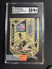 2022 Panini Gabriel Davis Veteran Autographed Mat. Super Prime 1/1