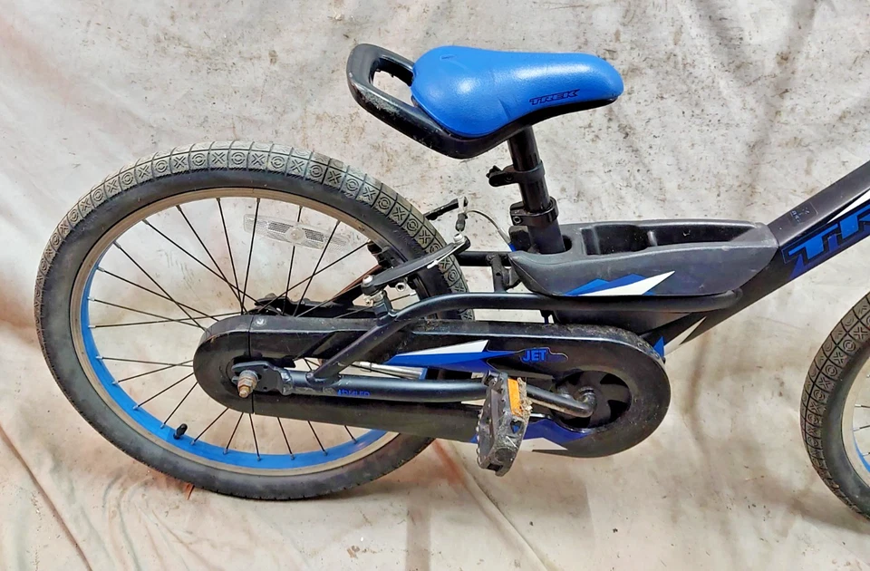 Bicicleta Trek Jet 2016 20" para niños de una sola velocidad SS negra azul aluminio café para niños~ Foto 3 de 4