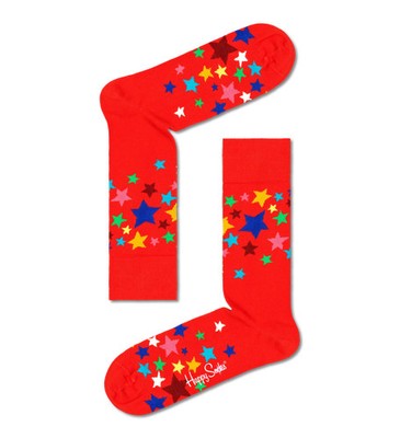 Happy Socks - Sternensocke, rot