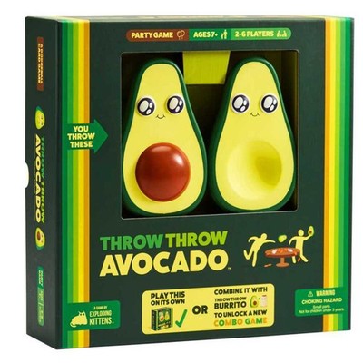 Throw Throw Avocado Board Game by Exploding Kittens