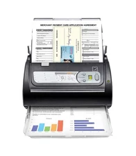 Plustek PS188 High Speed Double-Sided Color Document Scanner, with Automatic ...