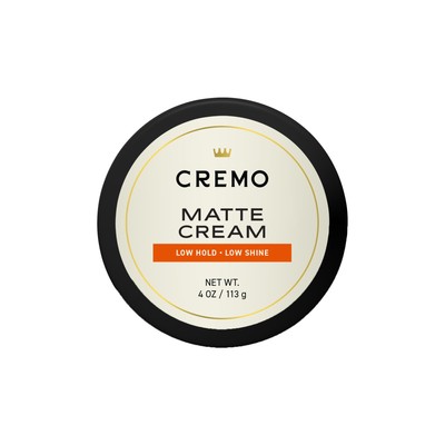 Cremo Hair Styling Matte Cream Premium Barber Grade Light Hold Low Shine Hair...