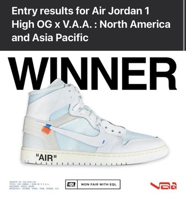 エア ジョーダン 1 HIGH OG x V.A.A. アラスカ　28cm ヴァージル・アブローの伝説的コラボスニーカー復活 「V.A.A.×エア
