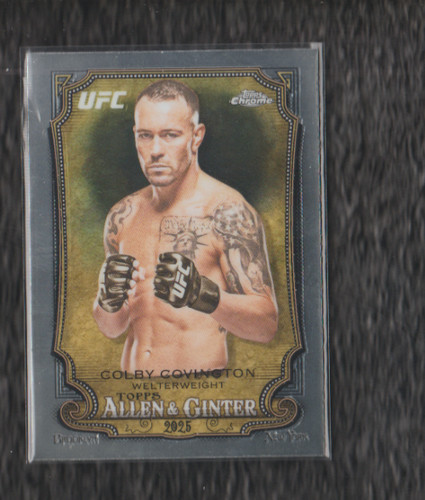 2026 Topps Chrome UFC Colby Covington Allen And Ginter