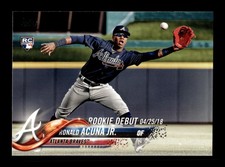 Ronald Acuna Jr. #US252 Prices [Rookie] | 2018 Topps Update