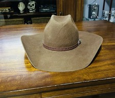 Burns Custom Hats 1876 Cowboy Hat Rancher 10x.  Size 6 7/8.  Very Nice!