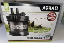 Aquael Multikani 800 Canister Filter For Aquarium 5-80 Gal New Damaged Box
