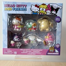Hello Kitty And Friends Salty Snacks Series 1 Mix Match Accessories 6 Fig Pack