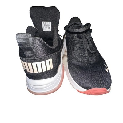 Puma Electron E  Womens Black Sneakers Casual Shoes 381847-05 Pink Size 8.5