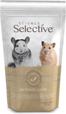 Natural & Hygienic Bathing Sand for Chinchillas, Hamsters - 1kg, Resealable Pack