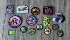15 Retired Girl Scout Patches Lot, 2000s